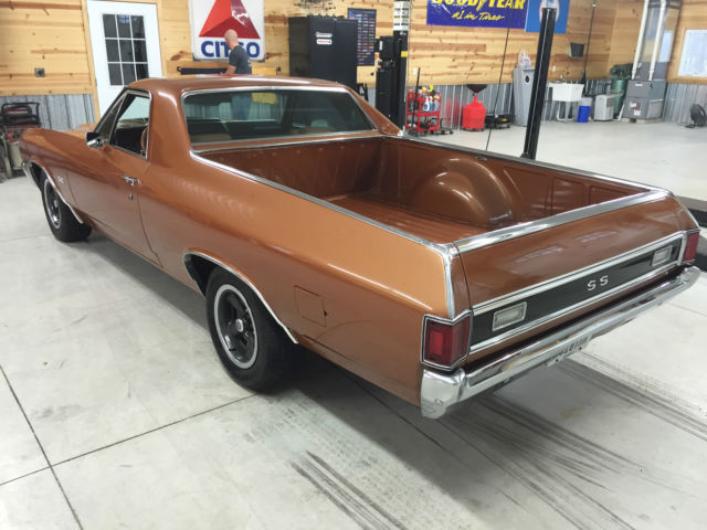 1972 Black Chevrolet El Camino Pickup Truck