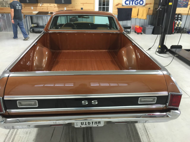 1972 Black Chevrolet El Camino Pickup Truck