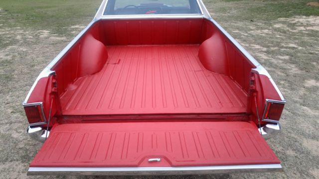 1972 Red Chevrolet El Camino Standard Cab Pickup