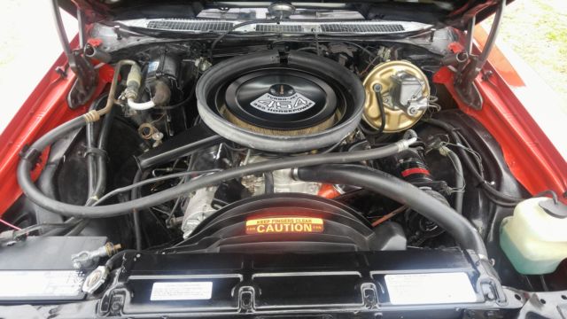 1972 Red Chevrolet El Camino Standard Cab Pickup