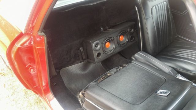 1972 Red Chevrolet El Camino Standard Cab Pickup