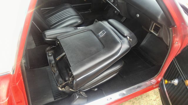 1972 Red Chevrolet El Camino Standard Cab Pickup