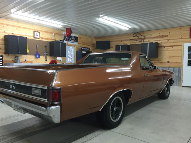 1972 Black Chevrolet El Camino Pickup Truck