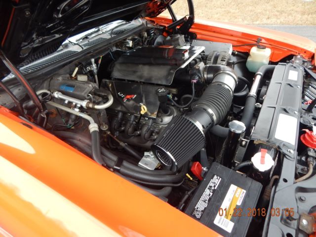 1972 Orange Chevrolet El Camino Standard Cab Pickup