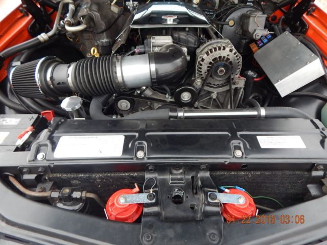 1972 Orange Chevrolet El Camino Standard Cab Pickup
