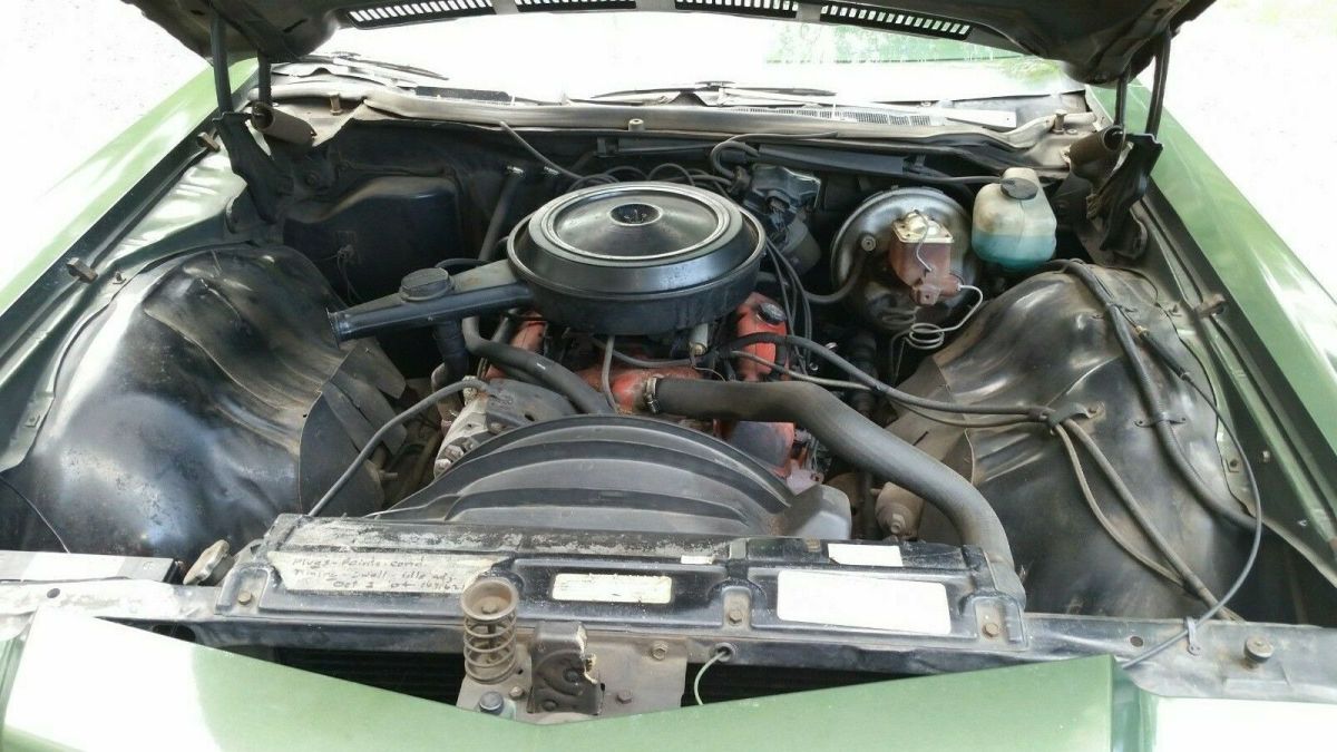 1972 Green Chevrolet Impala Sedan