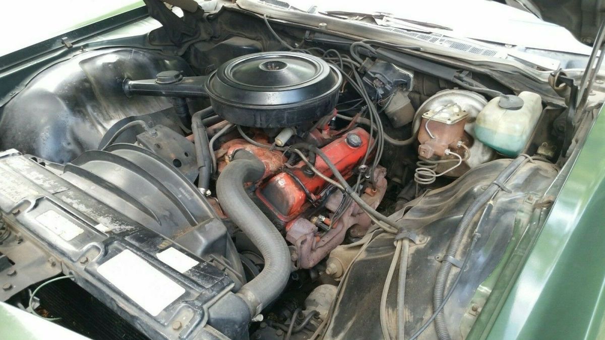 1972 Green Chevrolet Impala Sedan