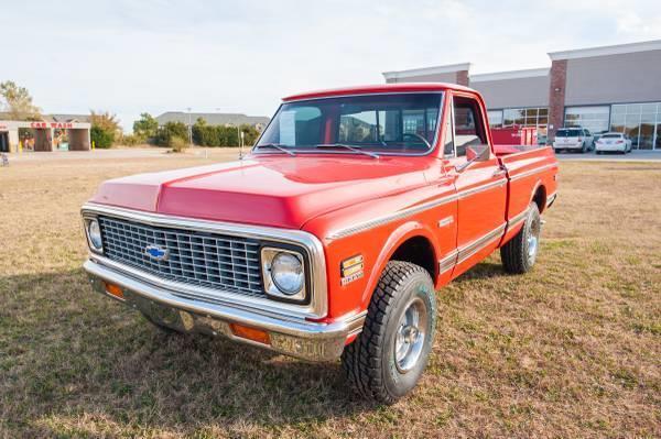 1972 Red Chevrolet Other Pickups SWB Pickup