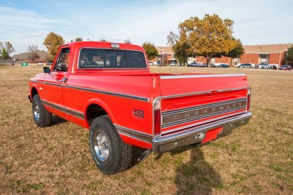 1972 Red Chevrolet Other Pickups SWB Pickup