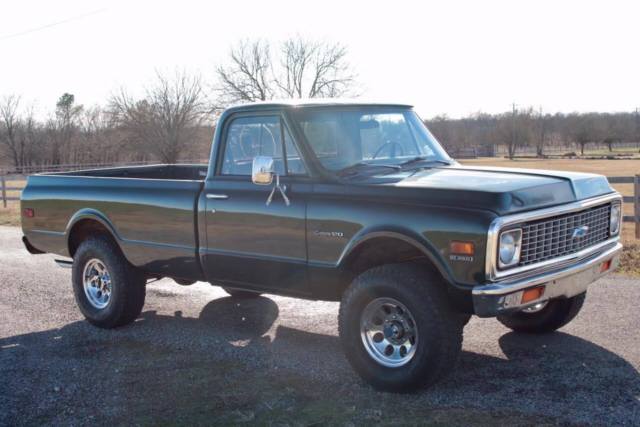 1972 Green Chevrolet Other Pickups Standard Cab Pickup
