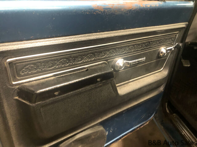 1972 Blue Chevrolet K10 --