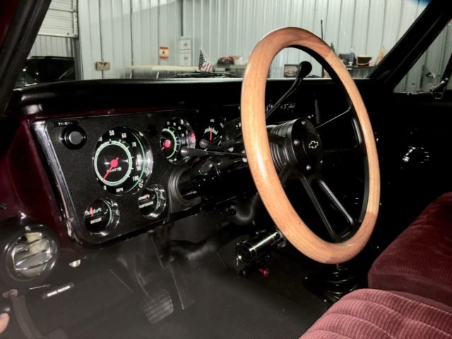 1972 BLACK CHERRY Chevrolet Other Pickups Standard Cab Pickup