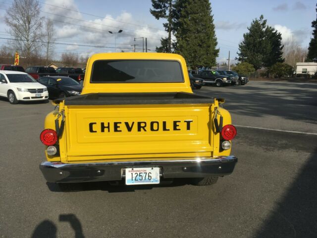 1972 Yellow Chevrolet K10 Pickup