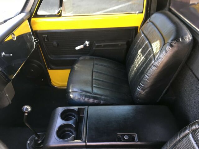 1972 Yellow Chevrolet K10 Pickup