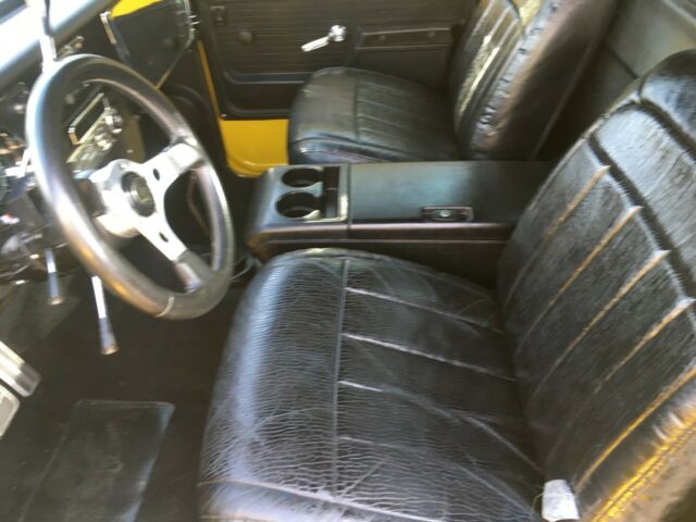 1972 Yellow Chevrolet K10 Pickup