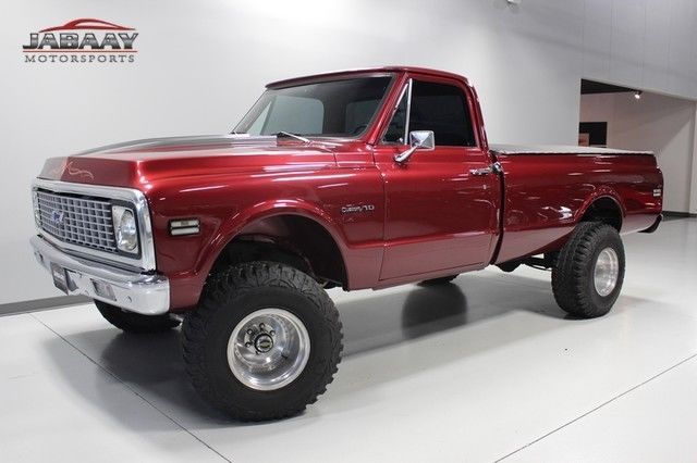 1972 Burgundy Chevrolet Other Pickups Pickup Truck
