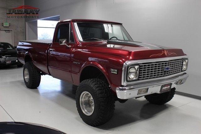 1972 Burgundy Chevrolet Other Pickups Pickup Truck