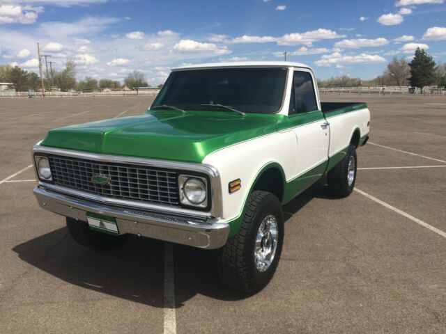 1972 Green Chevrolet C-10 Standard Cab Pickup