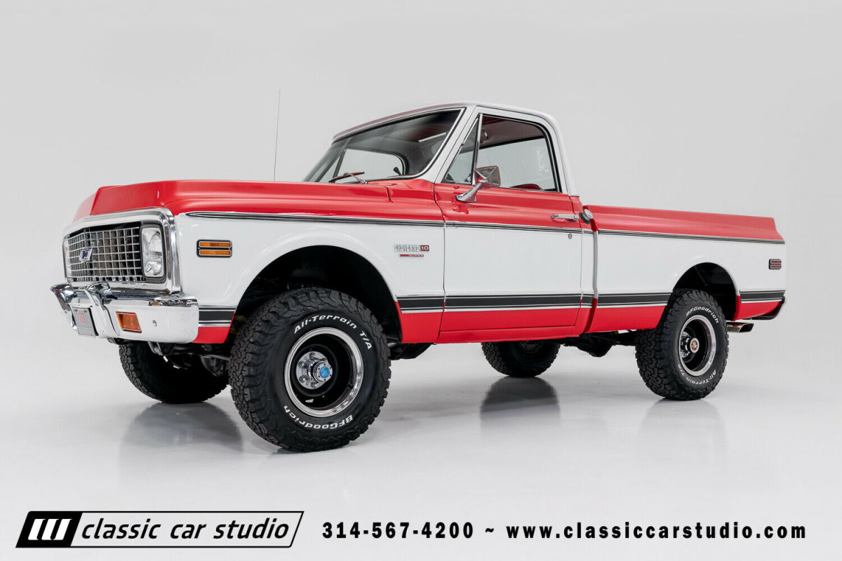 1972 Red Chevrolet C/K Pickup 1500 Standard Cab Pickup