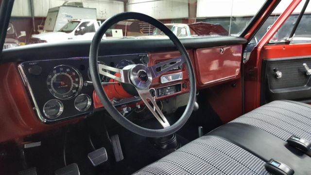 1972 Red Chevrolet K10 Pickup Standard Cab Pickup