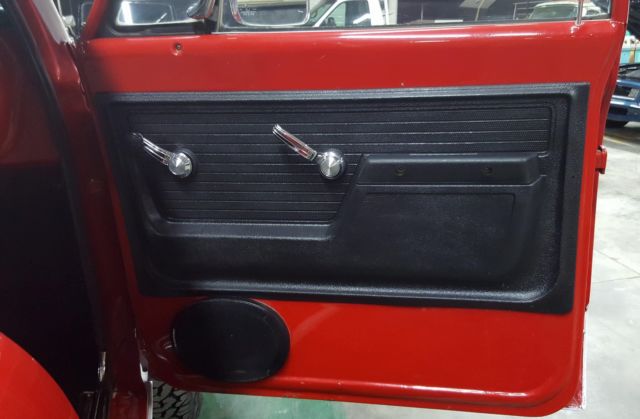 1972 Red Chevrolet K10 Pickup Standard Cab Pickup