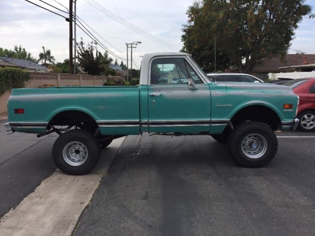 1972 Green Chevrolet C/K Pickup 1500 P/U