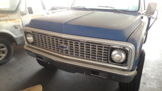 1972 Blue Chevrolet C/K Pickup 2500 Pickup Truck