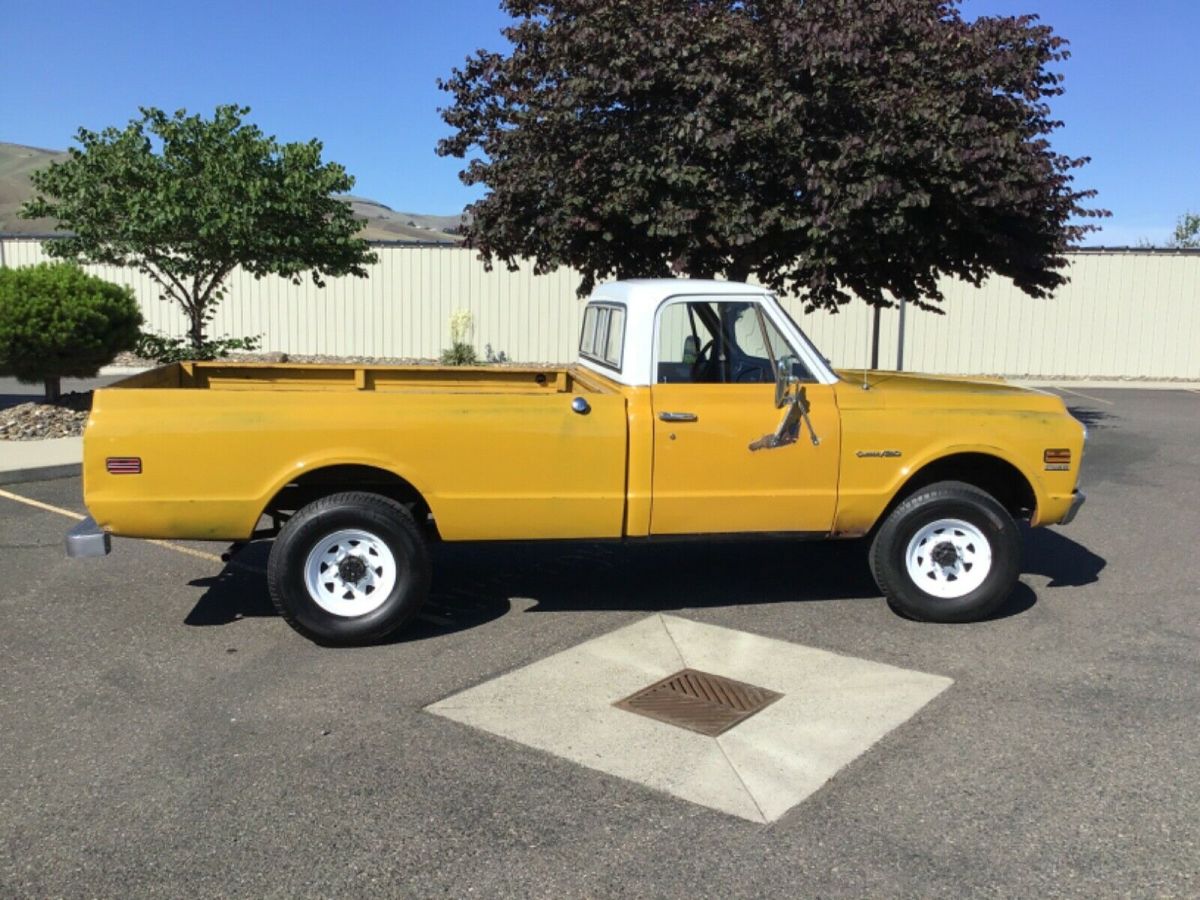 1972 Ochre/white Chevrolet C/K Pickup 2500 Pickup Truck