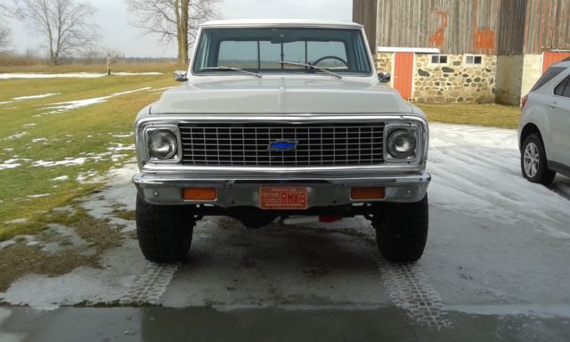 1972 White Chevrolet Other Pickups Standard Cab Pickup