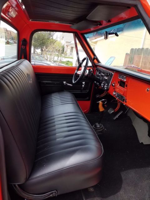 1972 Orange Chevrolet C/K Pickup 2500 Truck