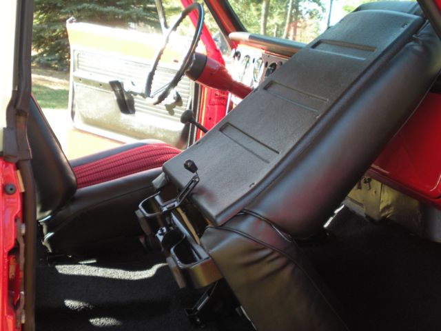 1972 Red Chevrolet Blazer SUV