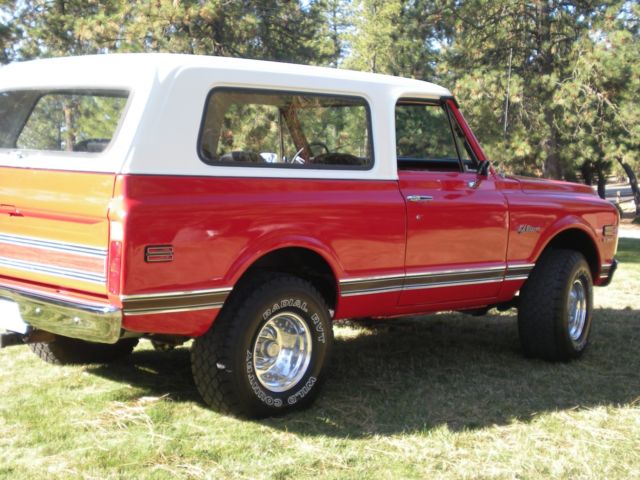 1972 Red Chevrolet Blazer SUV