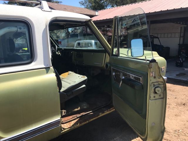 1972 green Chevrolet Blazer SUV