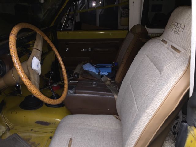1972 Red Orange Chevrolet Blazer Convertible