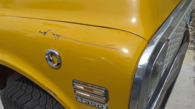 1972 Red Orange Chevrolet Blazer Convertible