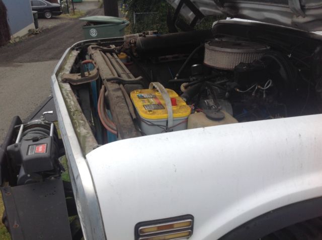 1972 White Chevrolet Blazer Convertible
