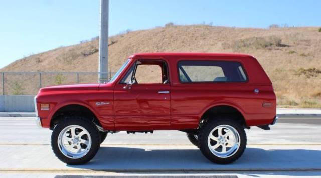 1972 Red Chevrolet Blazer SUV