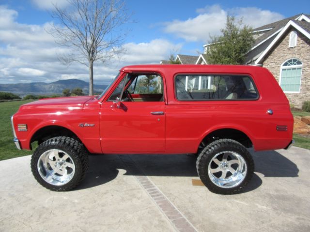 1972 Red Chevrolet Blazer SUV