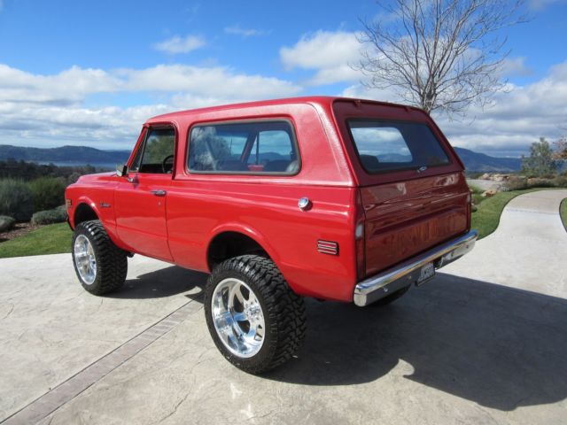 1972 Red Chevrolet Blazer SUV