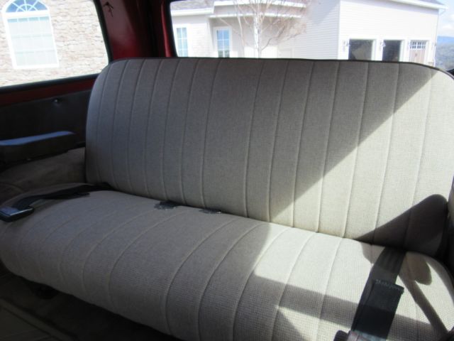 1972 Red Chevrolet Blazer SUV