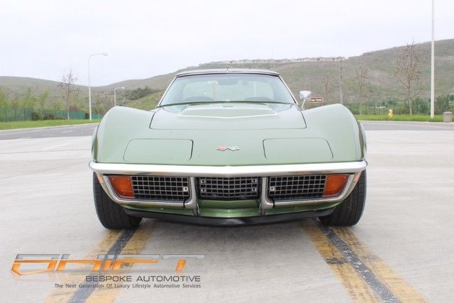 1972 Green Chevrolet Corvette Coupe