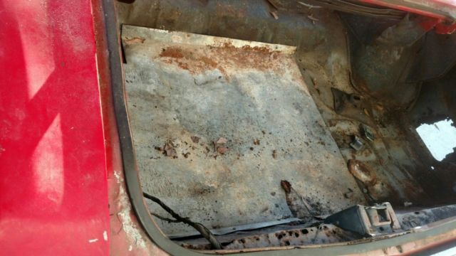 1972 Red Chevrolet Malibu Convertible