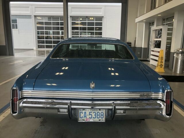 1972 White Chevrolet Monte Carlo Coupe