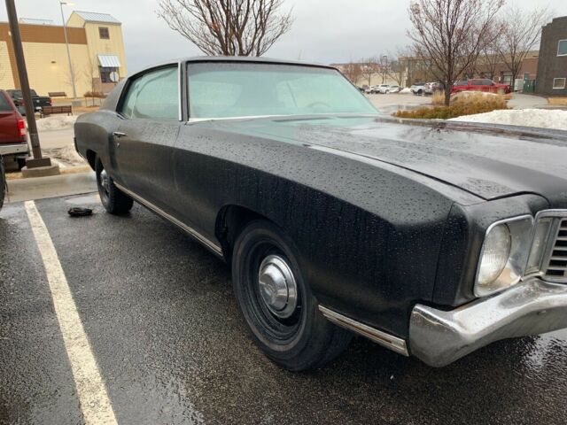 1972 Black Chevrolet Monte Carlo Coupe