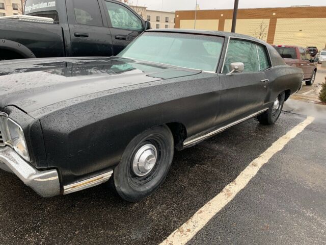 1972 Black Chevrolet Monte Carlo Coupe