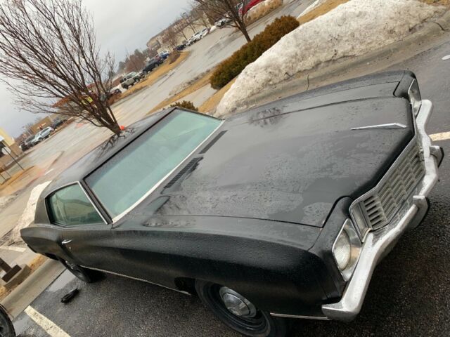 1972 Black Chevrolet Monte Carlo Coupe