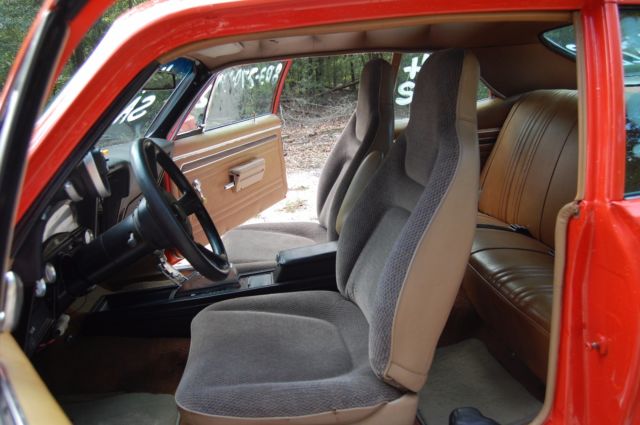1972 Hugger orange w/ White Strips Chevrolet Nova 2 door hardtop