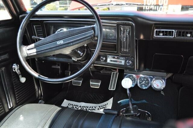 1972 Red Chevrolet Nova Coupe