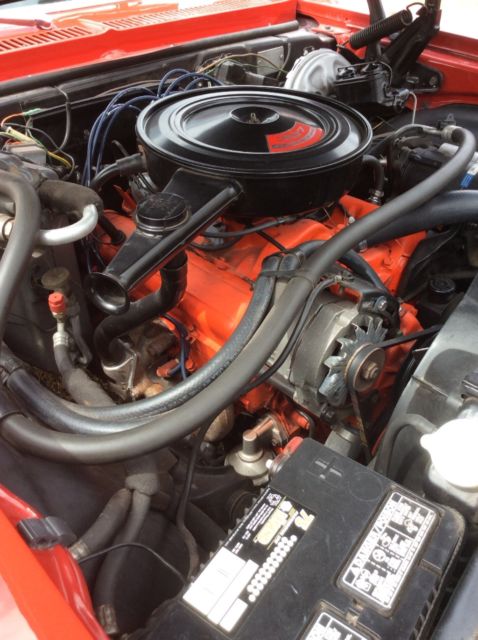 1972 Red Chevrolet Nova Coupe