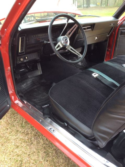 1972 Red Chevrolet Nova Coupe